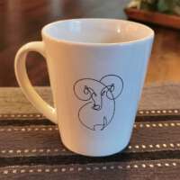 Widder - Sternzeichen - Kaffeebecher L – Bild 2